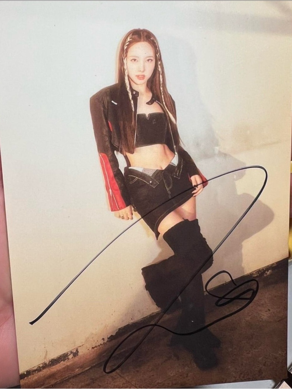 Autographed Nayeon Photo